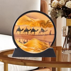 Sablier 3d Paysage de Sable