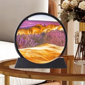 Sablier de Cristaux de Sable 3D