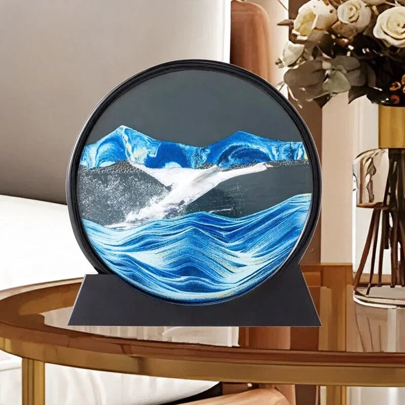 Sablier Decoratif Paysage